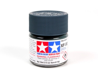 Tamiya 81750 Acrylic Mini XF-50 Field Blue