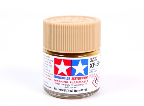 Tamiya 81759 Acrylic Mini XF-59 Desert Yellow Tamiya 81759 Acrylic Mini XF-59 Desert Yellow