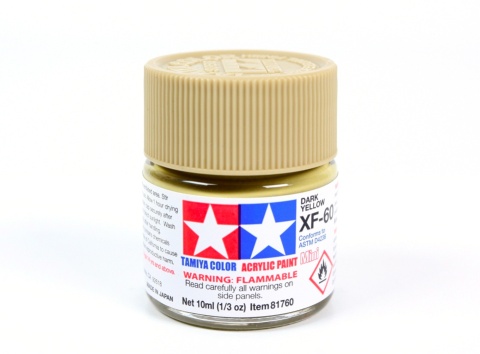 Tamiya 81760 Acrylic Mini XF-60 Dark Yellow