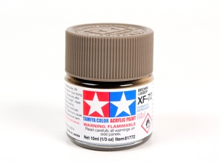 Tamiya 81772 Acrylic Mini XF-72 Brown (JGSDF)
