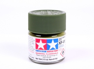 Tamiya 81781 Acrylic Mini XF-81 Dark Green 2 RAF