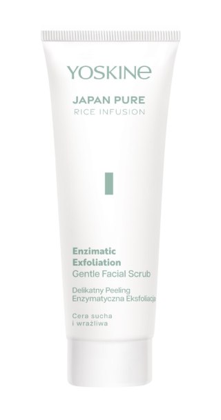 YOSKINE Japan Pure Rice Infusion Delikatny peeling z odmładzającymi enzymami 75 ml