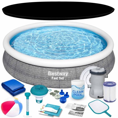Basen ogrodowy rozporowy 366 x 76 cm 16w1 Bestway 57445 Basen ogrodowy rozporowy 366 x 76 cm 16w1 Bestway 57445