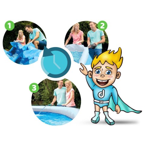 Basen ogrodowy rozporowy 366 x 76 cm 16w1 Bestway 57445 Basen ogrodowy rozporowy 366 x 76 cm 16w1 Bestway 57445