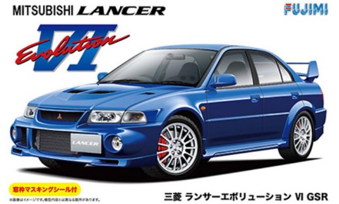 Fujimi 039237 1/24 ID-102 Mitsubishi Lancer Evo 6 Fujimi 039237 1/24 ID-102 Mitsubishi Lancer Evo 6