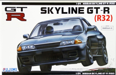 Fujimi 046532 1/24 ID-10 Skyline GT-R '89 (R32)