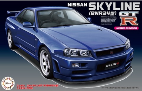 Fujimi 046600 1/24 ID-64 Skyline R34GTR Nismo
