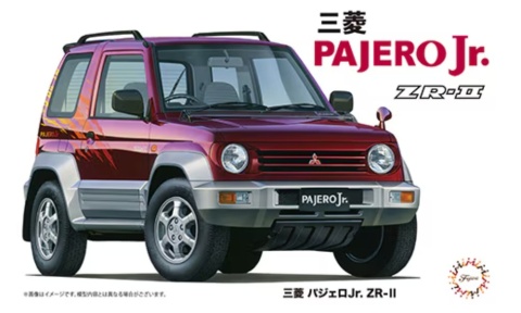 Fujimi 046723 1/24 ID-116 Pajero Jr ZR-II w/Window Frame Masking Fujimi 046723 1/24 ID-116 Pajero Jr ZR-II w/Window Frame Masking