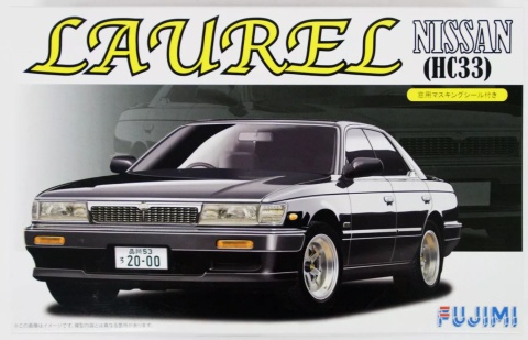 Fujimi 047218 1/24 ID-181 Laurel Medalist Club S HC33 w/Window Frame Masking Seal