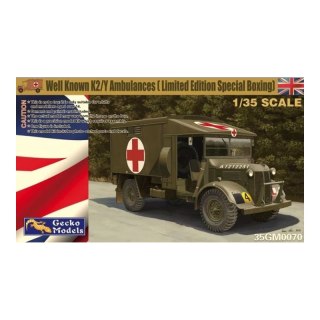 Gecko Models 35GM0070 Well Known K2/Y Ambulances (Limited Edition Special Boxing)