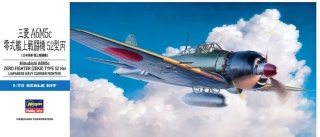 Hasegawa D23-00453 Mitsubishi A6M5c Zero Fighter (Zeke) Type 52 Hei 1/72