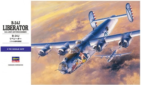 Hasegawa E29-01559 B-24J Liberator 1/72 Hasegawa E29-01559 B-24J Liberator 1/72