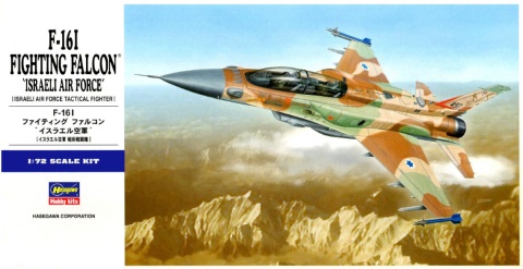 Hasegawa E34-01564 F-16I Israel Air Force 1/72 Hasegawa E34-01564 F-16I Israel Air Force 1/72