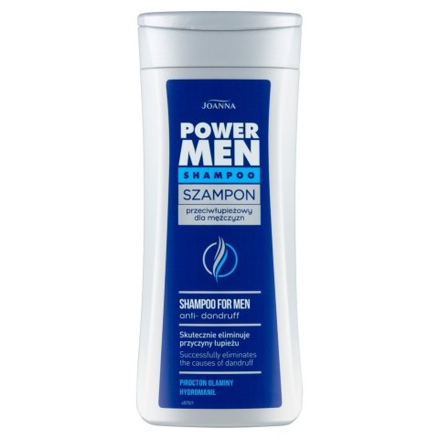 JOANNA POWER MEN Szampon do wł. p/łupieżowy 200ml JOANNA POWER MEN Szampon do wł. p/łupieżowy 200ml