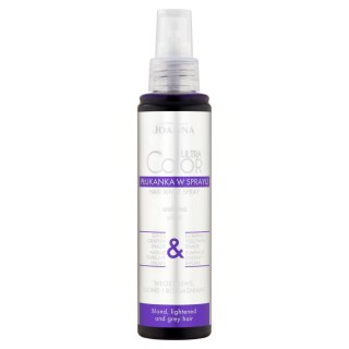 JOANNA Ultra Color Płukanka do włosów w sprayu srebrna, 150 ml