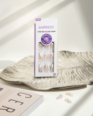 KISS Sztuczne paznokcie samoprzylepne imPRESS 1op.(30szt)