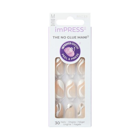 KISS Sztuczne paznokcie samoprzylepne imPRESS 1op.(30szt) KISS Sztuczne paznokcie samoprzylepne imPRESS 1op.(30szt)