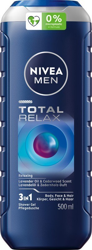 NIVEA Men Total Relax Żel pod prysznic dla mężczyzn 500 ml