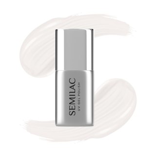 SEMILAC Top No Wipe Top do lakierów hybrydowych Milky 7 ml