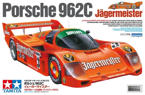 Tamiya 24372 1/24 Porsche 962C Jagermeister