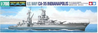 Tamiya 31804 U. S. Navy CA-35 Indianapolis 1/700