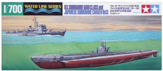 Tamiya 31903 U. S. Gato Class & Jpn. S. Chaser 1/700