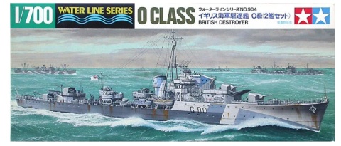 Tamiya 31904 British Destroyer O Class 1/700