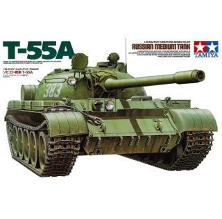 Tamiya 35257 Russian Medium Tank T-55A 1/35