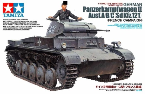 Tamiya 35292 Pz.kpfw.II Ausf.A/B/C 1/35