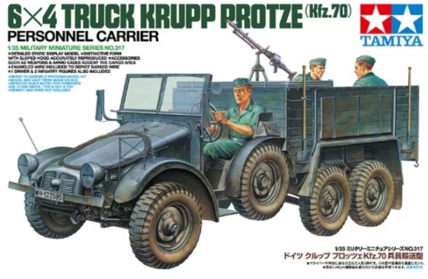 Tamiya 35317 1/35 6x4 Krupp Person Carrier