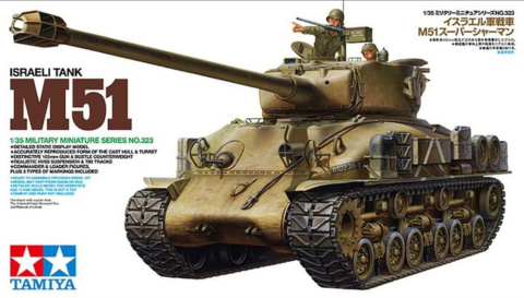 Tamiya 35323 1/35 Israeli Tank M51 Tamiya 35323 1/35 Israeli Tank M51