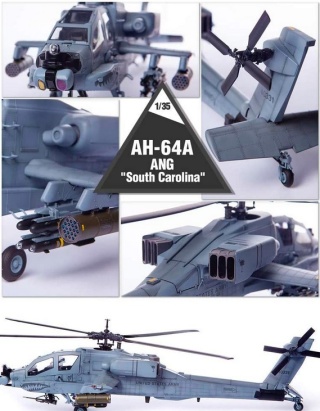Academy 12129 AH-64A ANG "South Carolina"