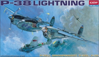 Academy 12282 P-38 E/J/L Lighting - 1/48