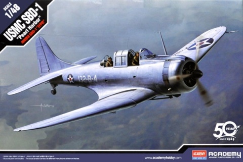 Academy 12331 USMC SBD-1 Dauntless "Pearl Harbor" - 1/48
