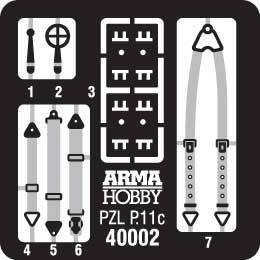 Arma Hobby 40002 PZL P.11c - Model Kit 1/48