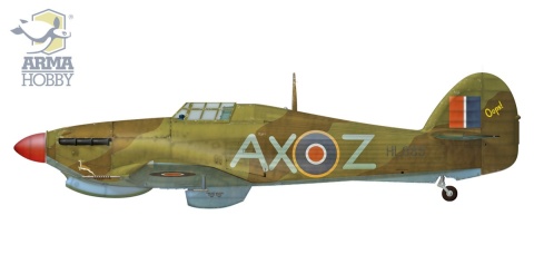 Arma Hobby 40005 Hurricane Mk IIc Trop 1/48 Arma Hobby 40005 Hurricane Mk IIc Trop 1/48