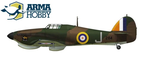 Arma Hobby 70019 Hurricane Mk.I Expert sert 1/72 Arma Hobby 70019 Hurricane Mk.I Expert sert 1/72