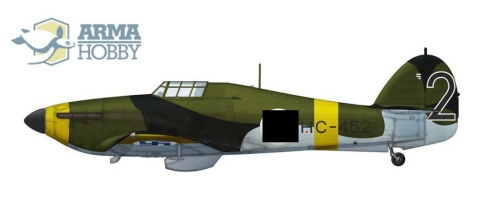 Arma Hobby 70025 Hurricane Mk I Easter Front Limited Edition 1/72 Arma Hobby 70025 Hurricane Mk I Easter Front Limited Edition 1/72