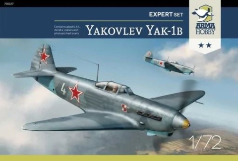 Arma Hobby 70027 Jakowlew Jak-1b - expert set 1/72 Arma Hobby 70027 Jakowlew Jak-1b - expert set 1/72