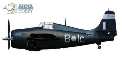 Arma Hobby 70032 Wildcat Mk.VI Model Kit 1/72 Arma Hobby 70032 Wildcat Mk.VI Model Kit 1/72