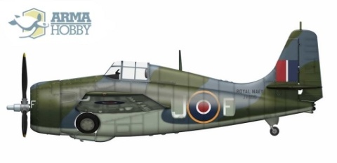 Arma Hobby 70032 Wildcat Mk.VI Model Kit 1/72 Arma Hobby 70032 Wildcat Mk.VI Model Kit 1/72