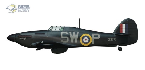 Arma Hobby 70043 Hurricane Mk.II b - Model Kit 1/72 Arma Hobby 70043 Hurricane Mk.II b - Model Kit 1/72