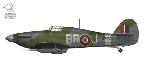 Arma Hobby 70062 Hurricane Mk II D 1/72 Arma Hobby 70062 Hurricane Mk II D 1/72