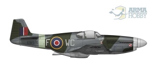 Arma Hobby 70067 P-51 B/C Mustang 1/72