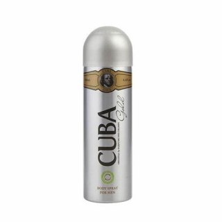 CUBA Men Deo Body Spray 200ml GOLD &