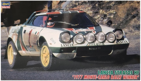 Hasegawa CR32-25032 Lancia Stratos HF Monte Carlo 1977 1/24