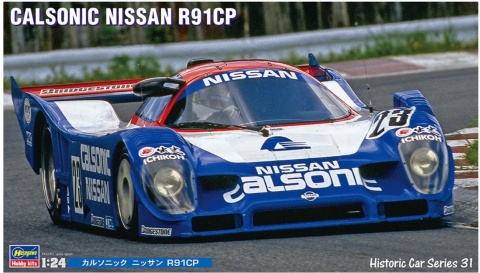 Hasegawa HC31-21131 Nissan R91CP Group C Calsonic