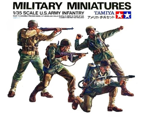 Tamiya 35013 U.S. Army Infantry 1/35 Tamiya 35013 U.S. Army Infantry 1/35