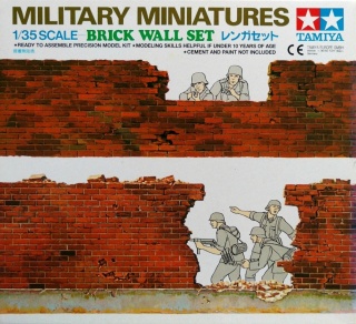 Tamiya 35028 Brick Wall 1/35