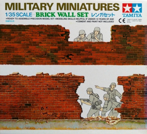 Tamiya 35028 Brick Wall 1/35 Tamiya 35028 Brick Wall 1/35